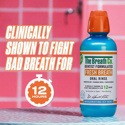 Enjuague Bucal sin Alcohol Anti Halitosis Sabor Icy Mint - 500 ml